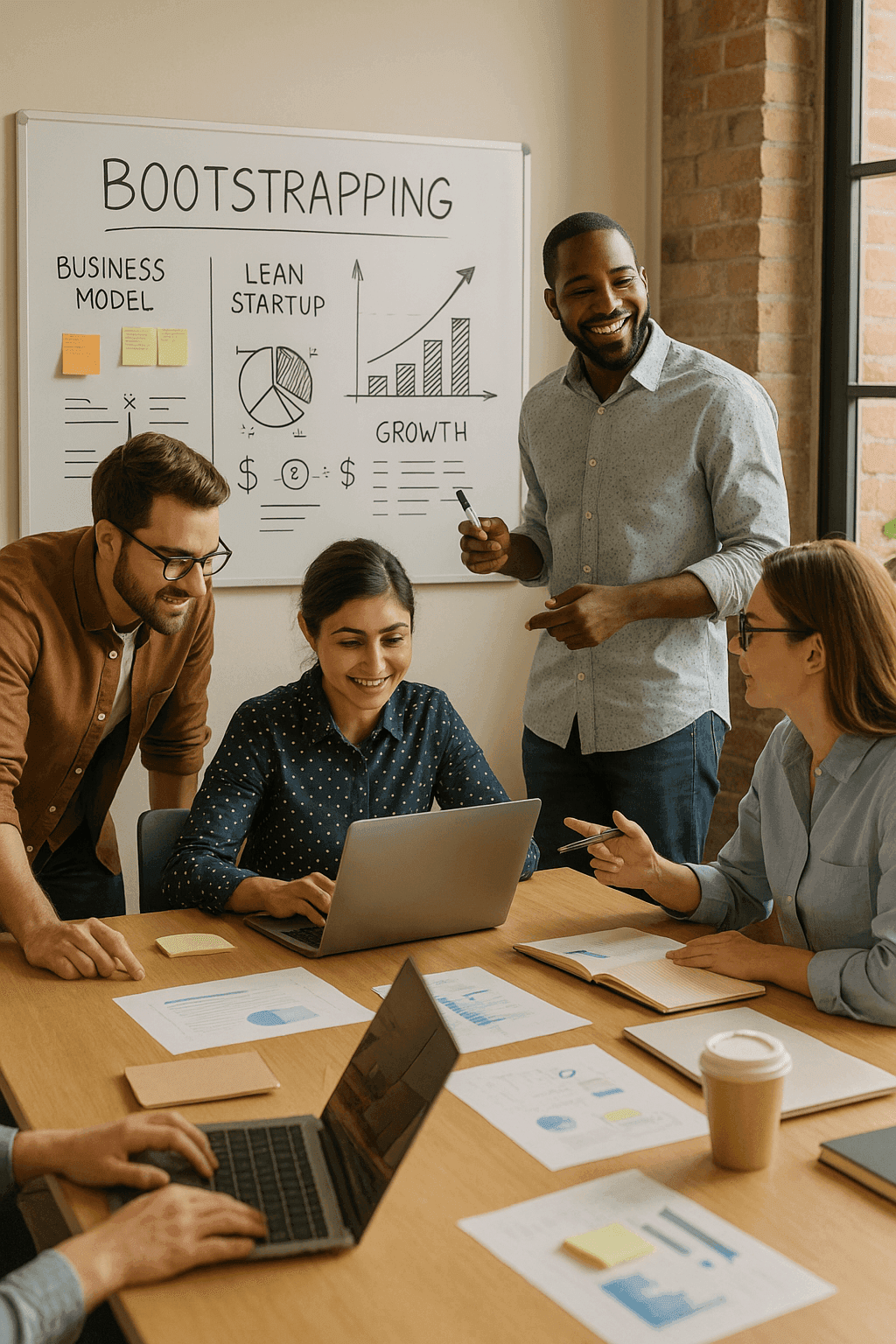 Startup bootstrapping strategies and consulting